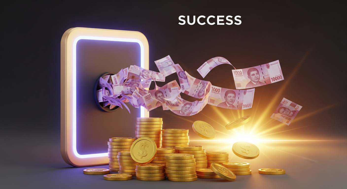 Konversi Skrill ke Rupiah Berhasil